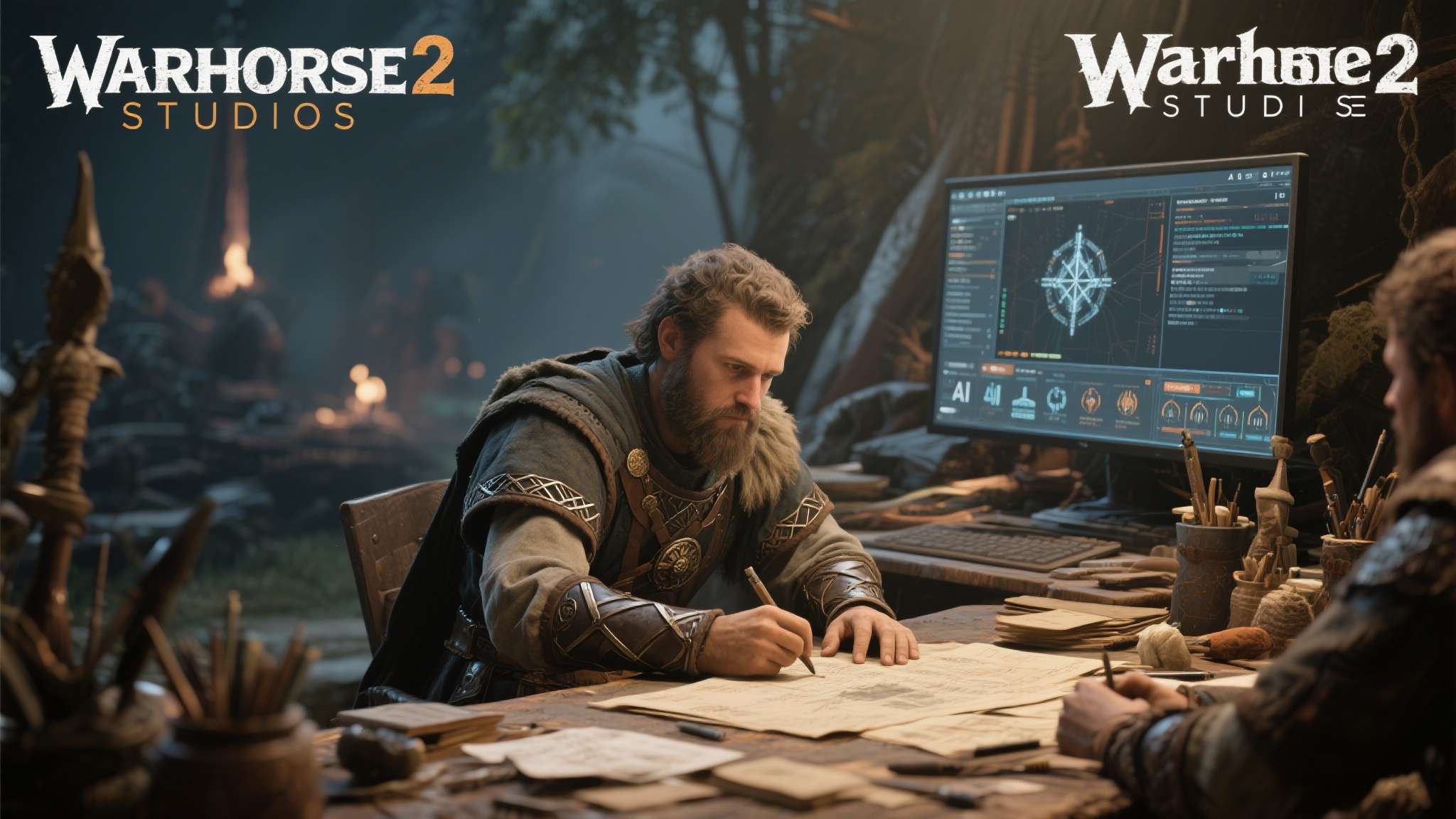 天国拯救2破布商人 面对外界对AI大规模取代开发人员的质疑,Warhorse Studios官方回应